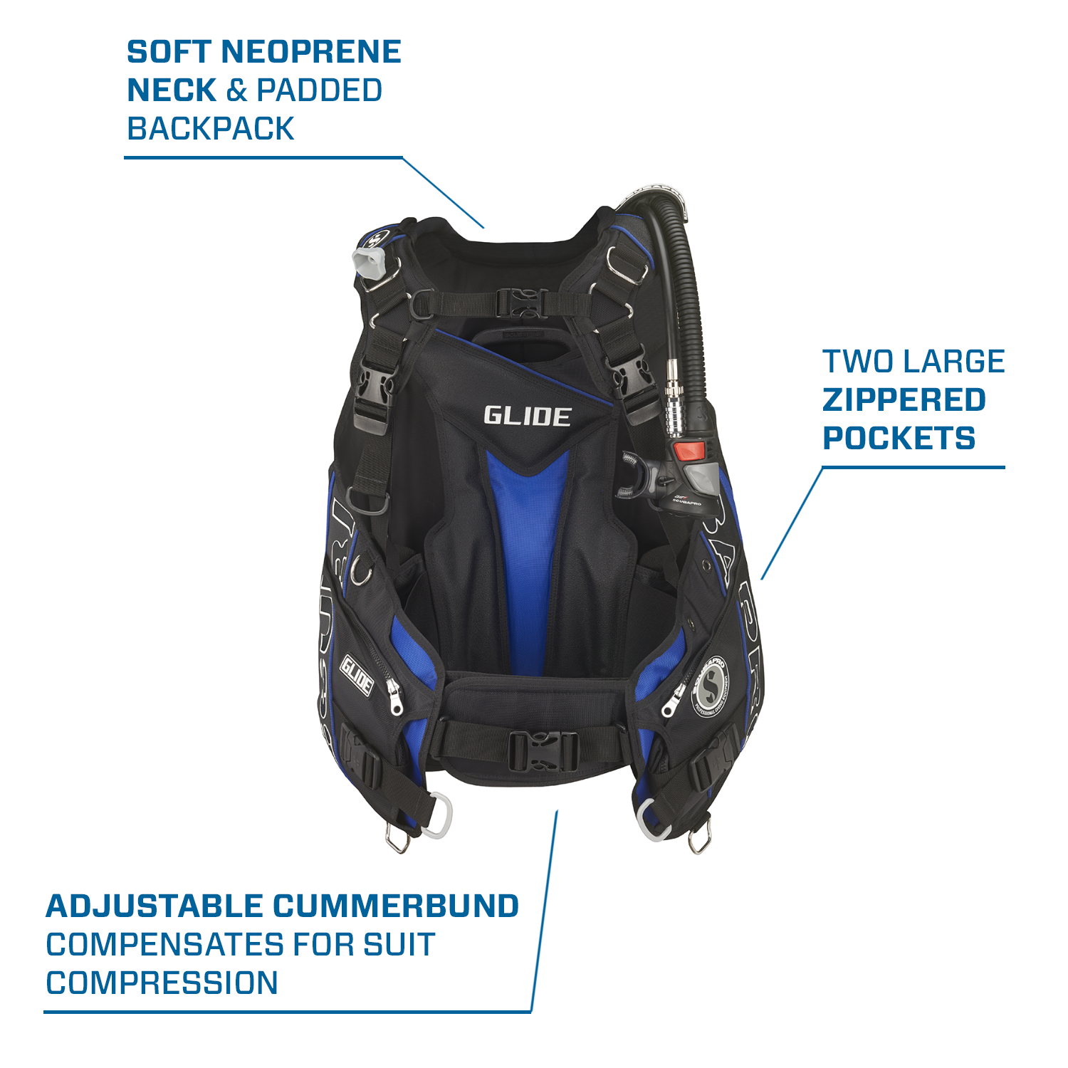 Scubapro Glide BC with Air 2 Scuba