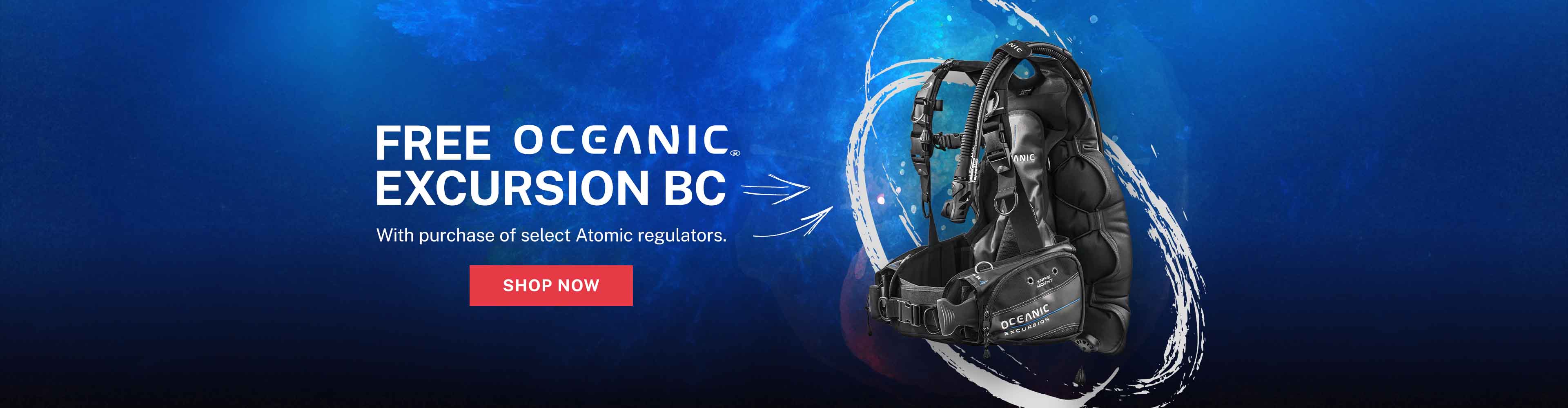 Free Oceanic BCD with Atomic Regulator purchase