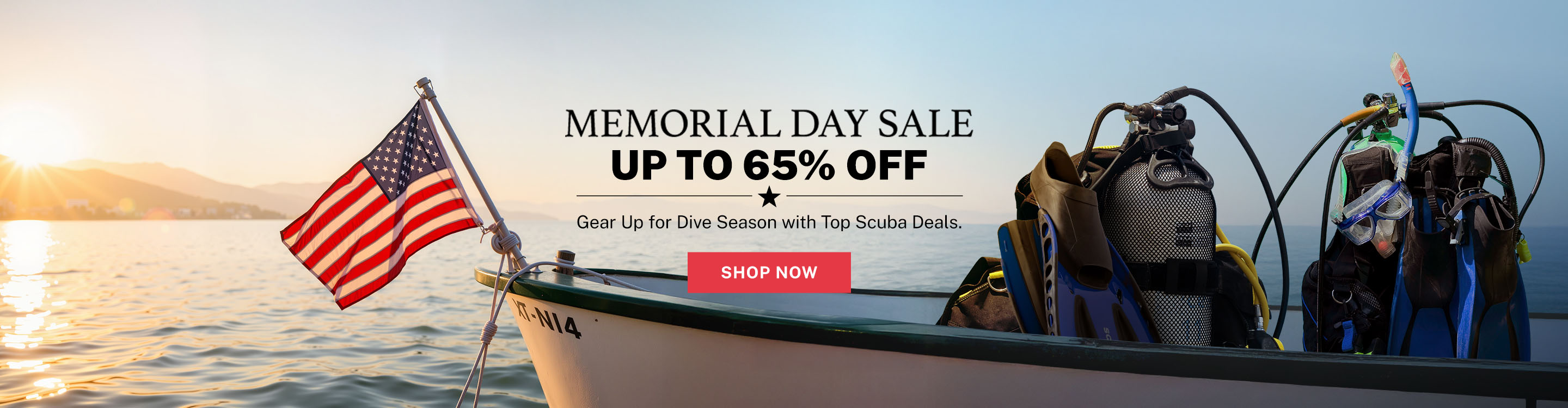 Scuba Memorial Day Sale