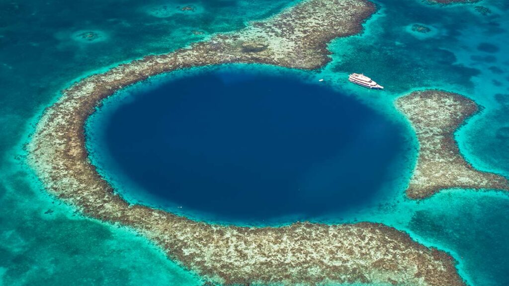 blue hole diving