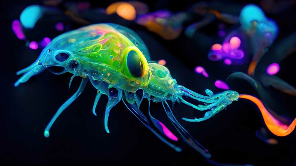 Bioluminescence Photo Print | Ocean Art Print | Bioluminescent Algae