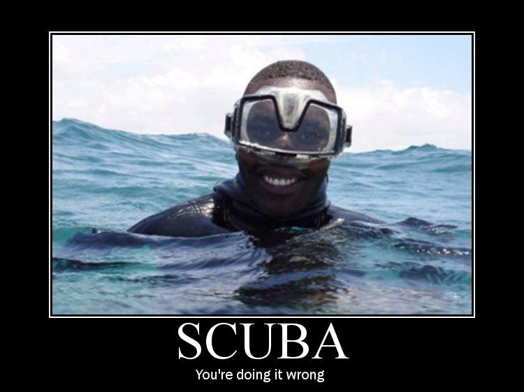 Scuba Humor Top 10 Scuba Demotivational Posters