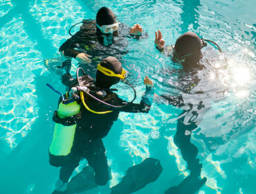 diving oxygen PADI course