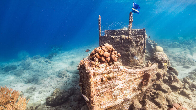 caribbean shipwreck