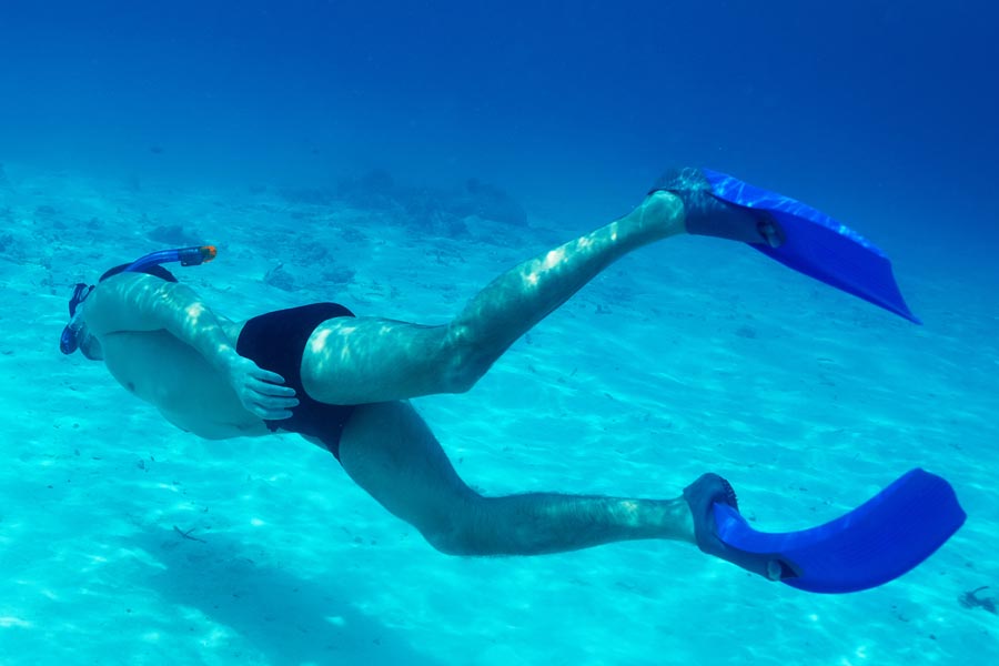 Snorkeling Fins vs Scuba Fins What’s the Difference? AquaViews