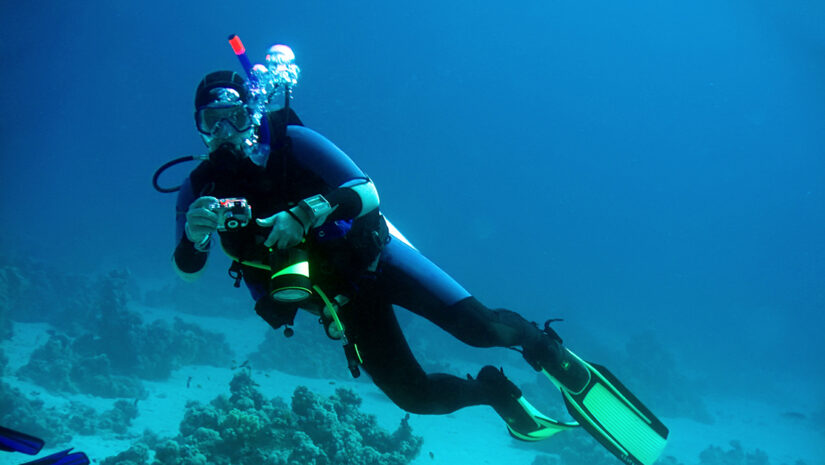underwater photographer