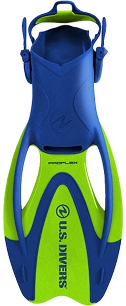 U S Diver's Proflex Jr. Open Heel Fins