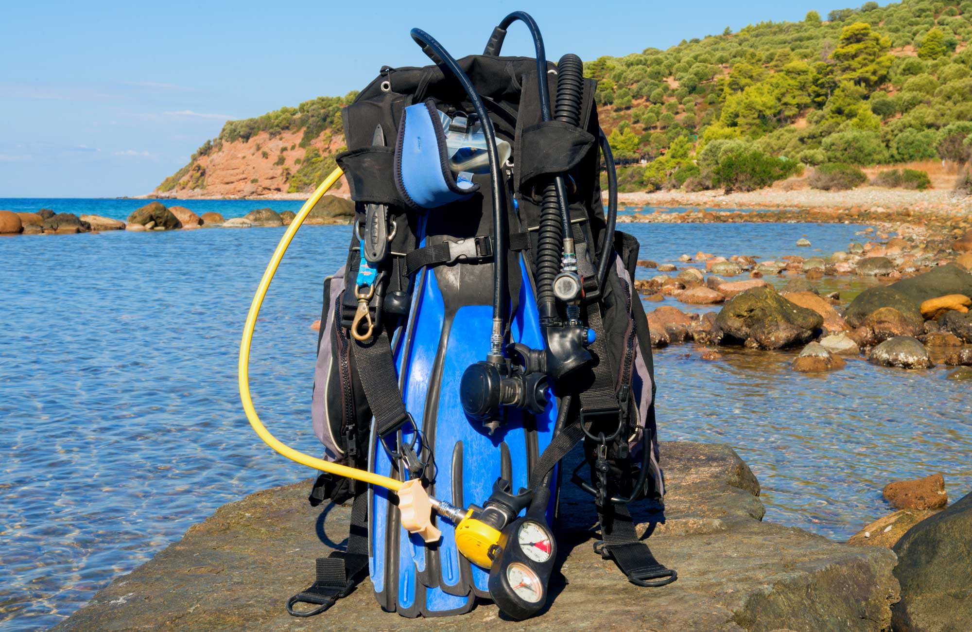 best travel scuba setup