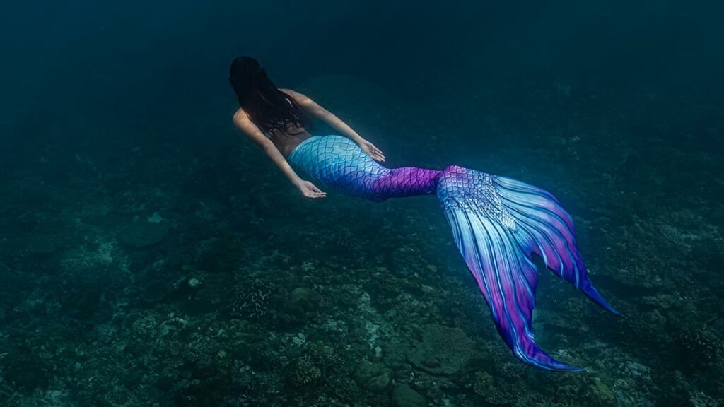 mermaid underwater