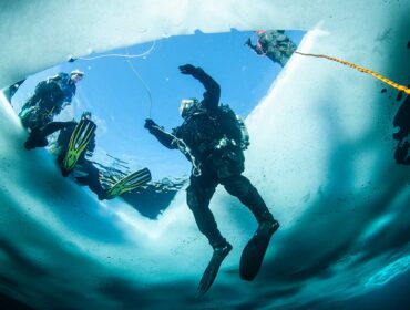 cold weather diver drysuit undergarments