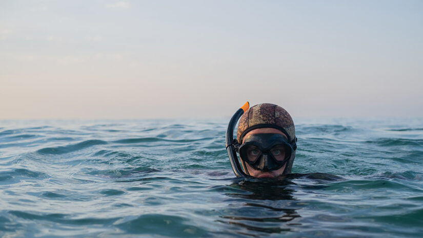 wetsuit hood scuba diving