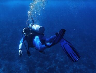 scuba diver underwater