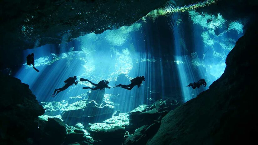 cenote diving