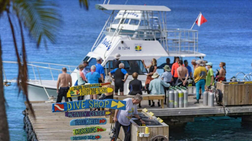 bonaire dutch caribbean shore diving dive trip with scuba.com