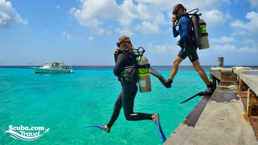 bonaire dutch caribbean shore diving dive trip with scuba.com