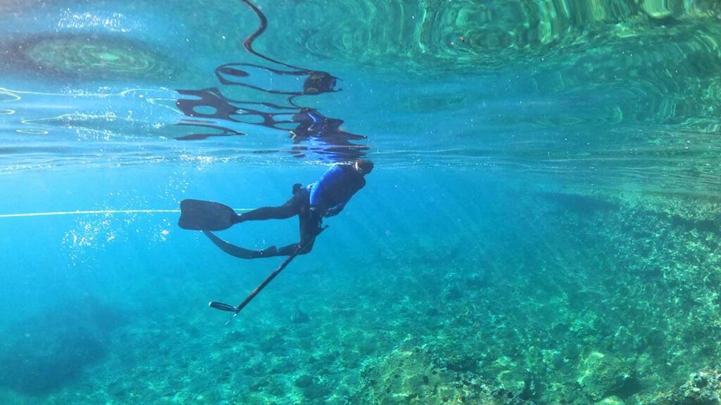 spearfishing underwater