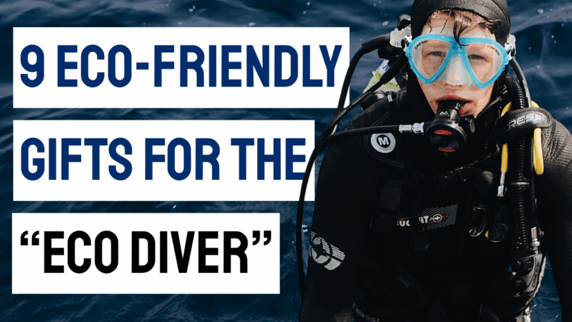 eco-friendly scuba diving gifts