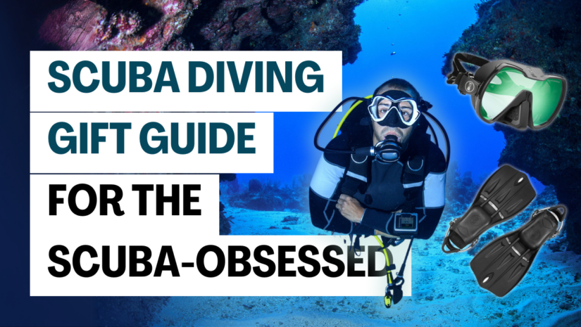 thumbnail or featured image for a scuba diving gift guide