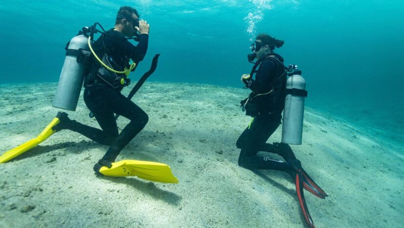 Open water course
