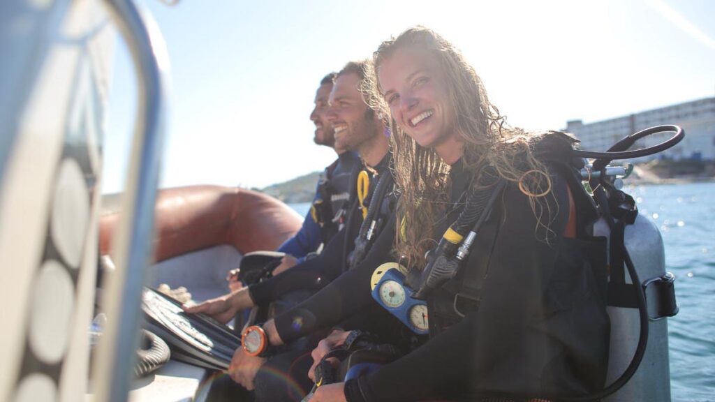 diving on a budget