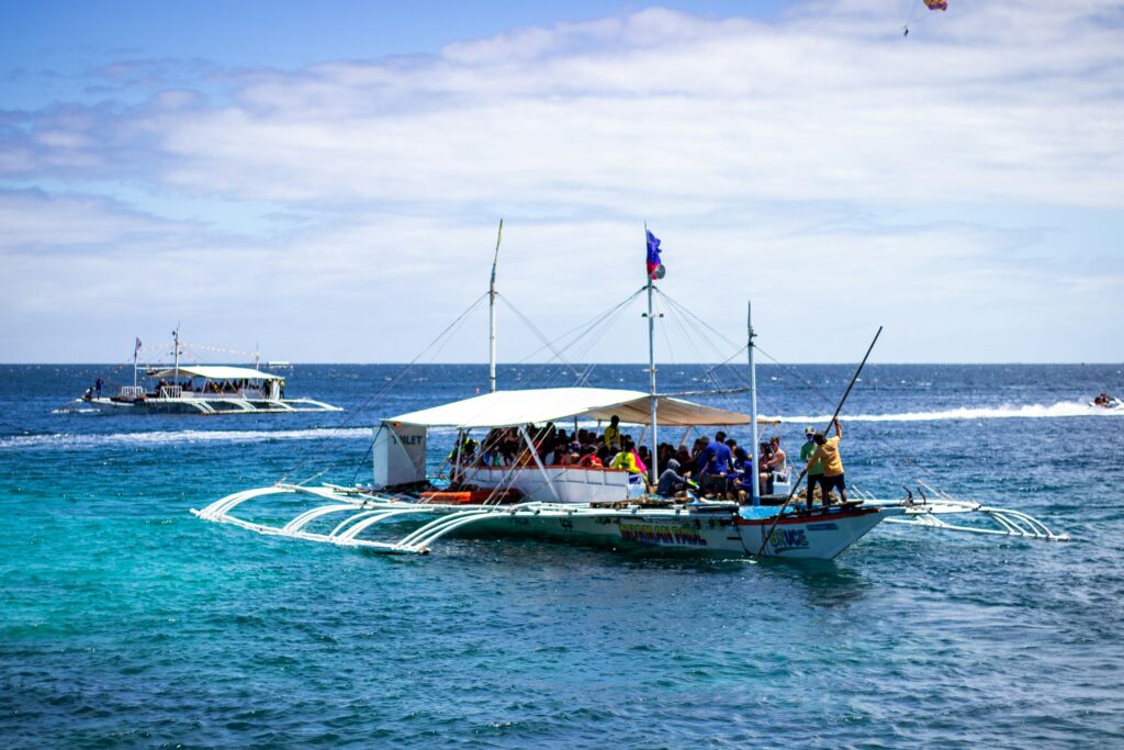 a photo of a group of people on their Cebu diving itinerary