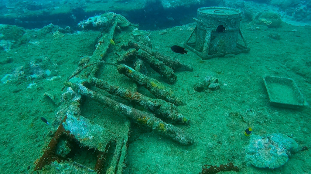 SS president coolidge scuba dive