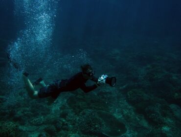 night diving in Bali