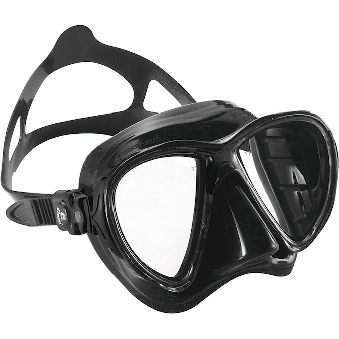 Cressi Big Eyes Evolution Mask: Expansive Vision with Superior Comfort