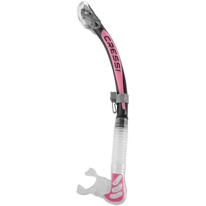 Cressi Alpha Ultra Dry Snorkel: Surface Comfort and Dry Breathing