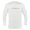 Akona Unisex Long Sleeve Sun Shirt White