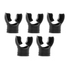 Ultra Black Silicone Mouthpiece Black