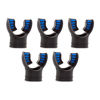 Ultra Black Silicone Mouthpiece Blue