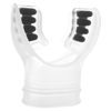 Ultra Clear Silicone Mouthpiece Black
