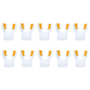 Ultra Clear Silicone Mouthpiece Orange
