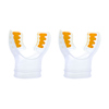 Ultra Clear Silicone Mouthpiece Orange