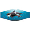 Seascapes Mask Strap Cover Killerwhale