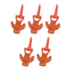 Innovative Scuba Plastic Octo-Plug Octopus Holder Orange
