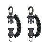Innovative Scuba Smart Coil Lanyard Black
