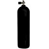 Catalina 100 Cubic Aluminum Tank with Pro Valve Black