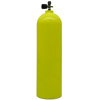 Catalina 100 Cubic Aluminum Tank with Pro Valve Yellow