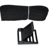 Trident Nylon Weight Belt with Plastic Buckle Black