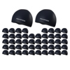 Aqua Sphere Plain Silicone Swimming Cap Black/White