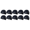Aqua Sphere Plain Silicone Swimming Cap Black/White