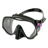 Atomic Aquatics Frameless Mask, Black Skirt Black/Fuchsia