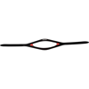 Atomic Aquatics Mask Strap Black/Red