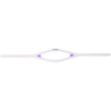 Atomic Aquatics Mask Strap Clear/Purple
