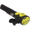 Atomic Aquatics Safe Second Inflator (SS1), Stainless Steel Yellow