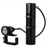 Bigblue 4000 Lumens Narrow Beam Canister Light with EOS Cord, Side Mount Black