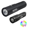 Bigblue AL1800NP and AL450NM-II Tail Dive Light Combo Pack with 8-Color Easy Clip Black/Black