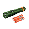 OrcaTorch D710 3000 Lumens Dive Light with 2 Batteries Green